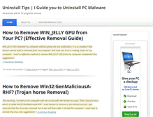 Tablet Screenshot of iuninstall.com